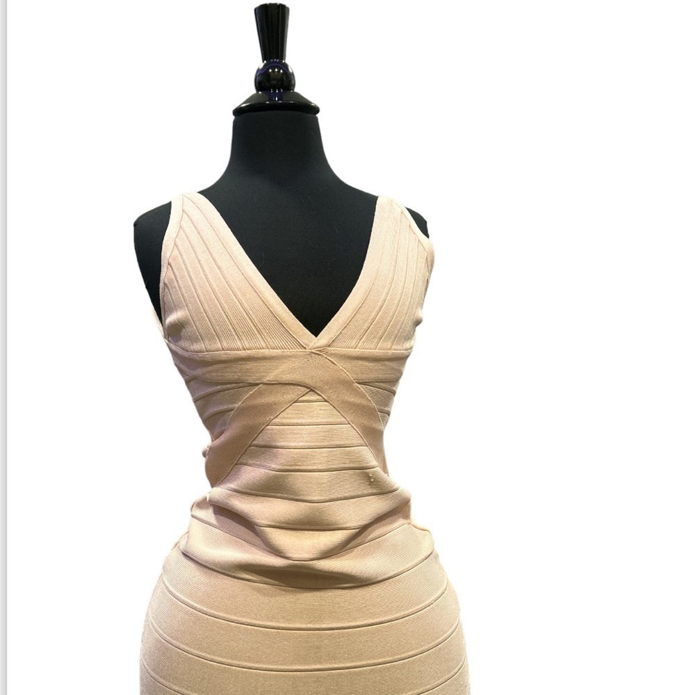 Light pink Bodycon Mini Dress - Picture 5 of 10
